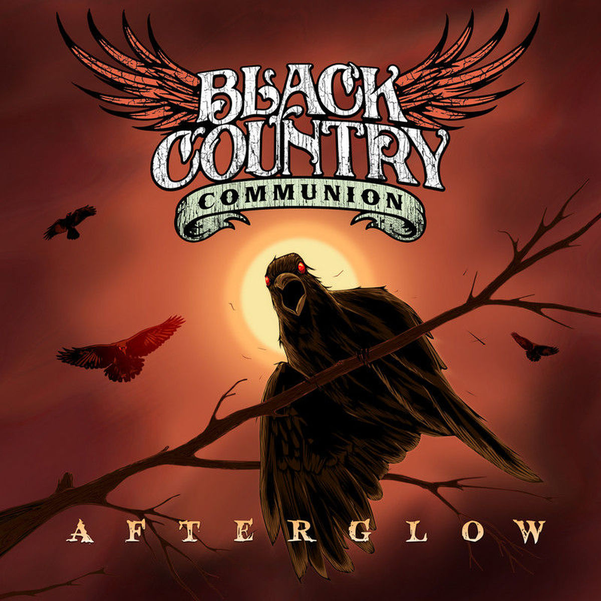 Black Country Communion – Afterglow (UK) vinyl record cover