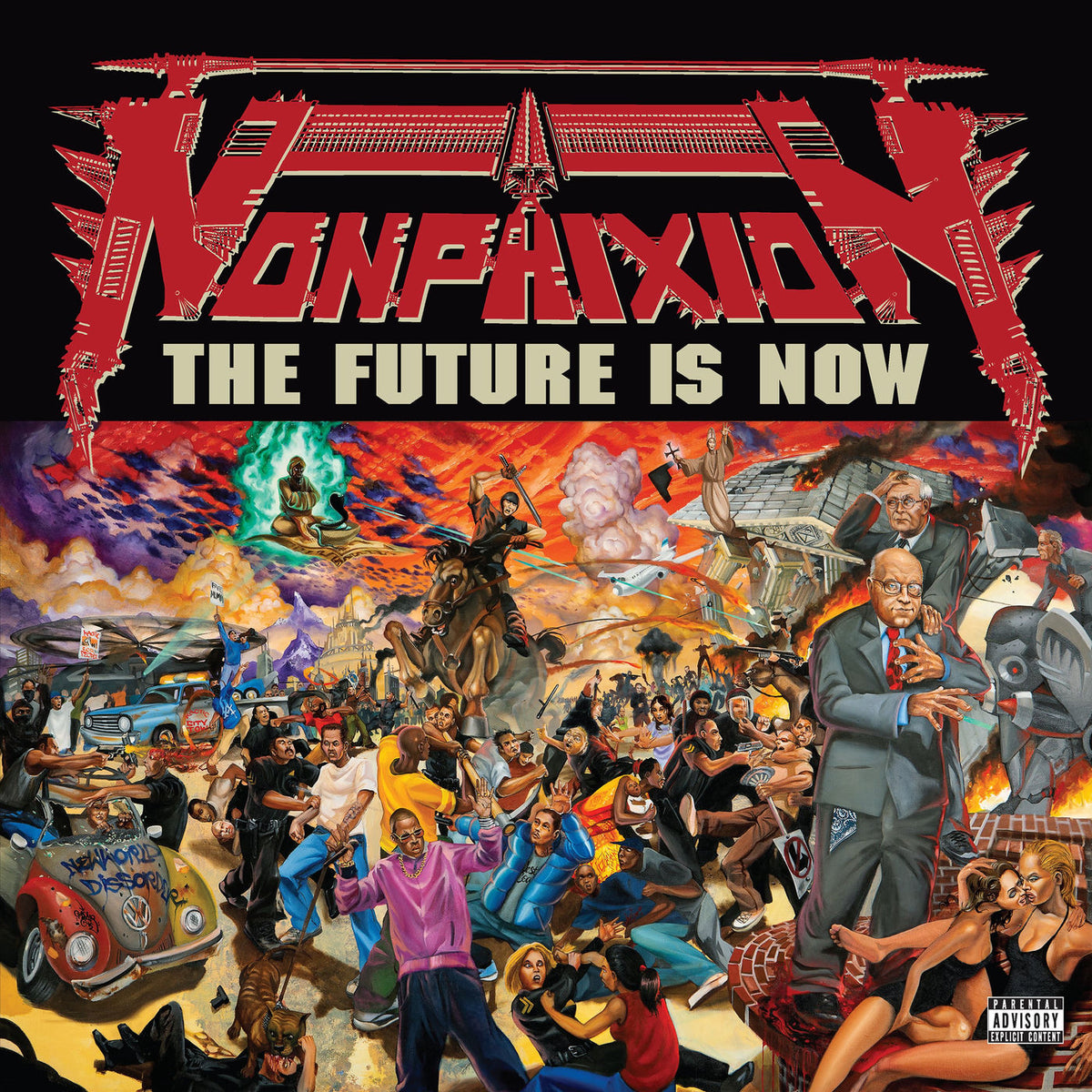 Non Phixion – The Future Is Now (Acappellas) vinyl record cover