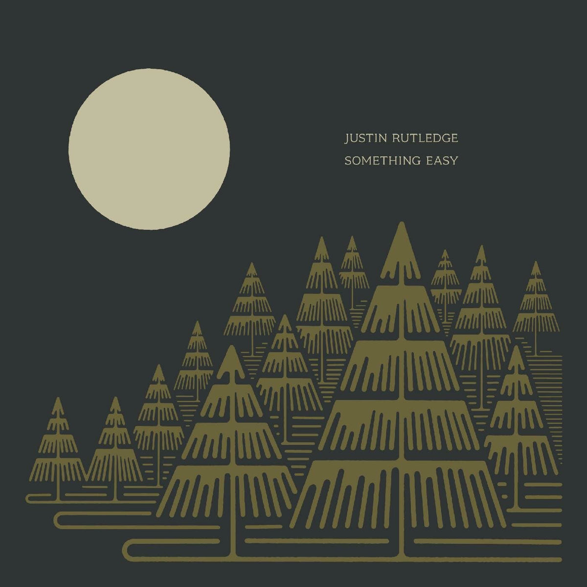 Justin Rutledge – Something Easy vinyl cover