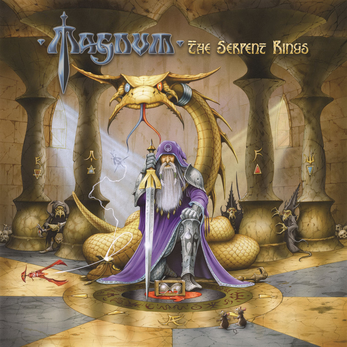 Magnum – The Serpent Rings vinyl record cover