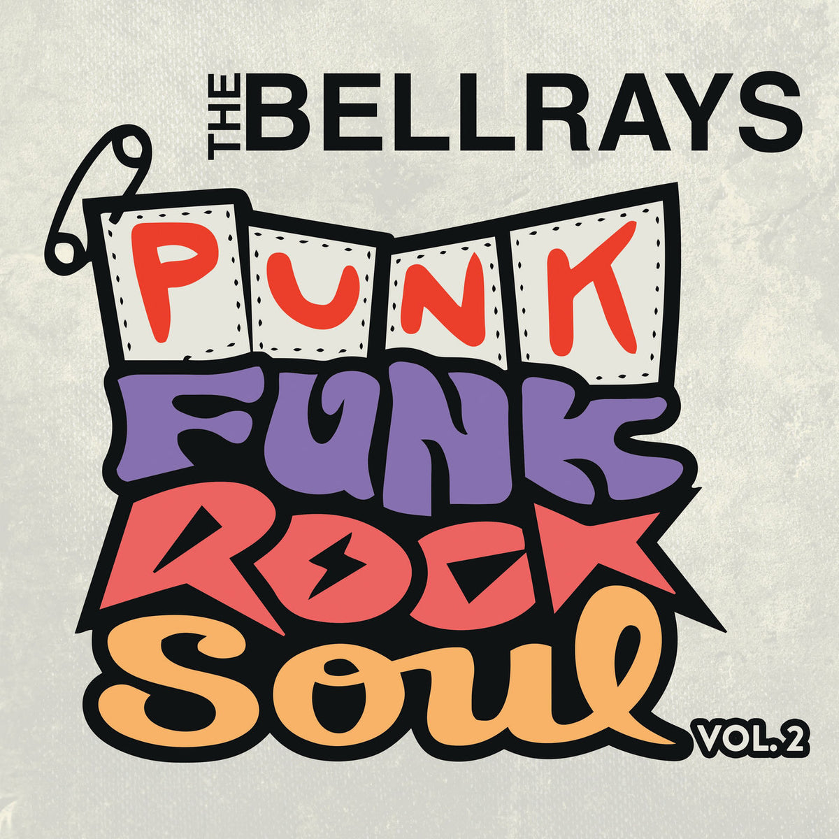 The BellRays – Punk Funk Rock Soul vinyl record cover
