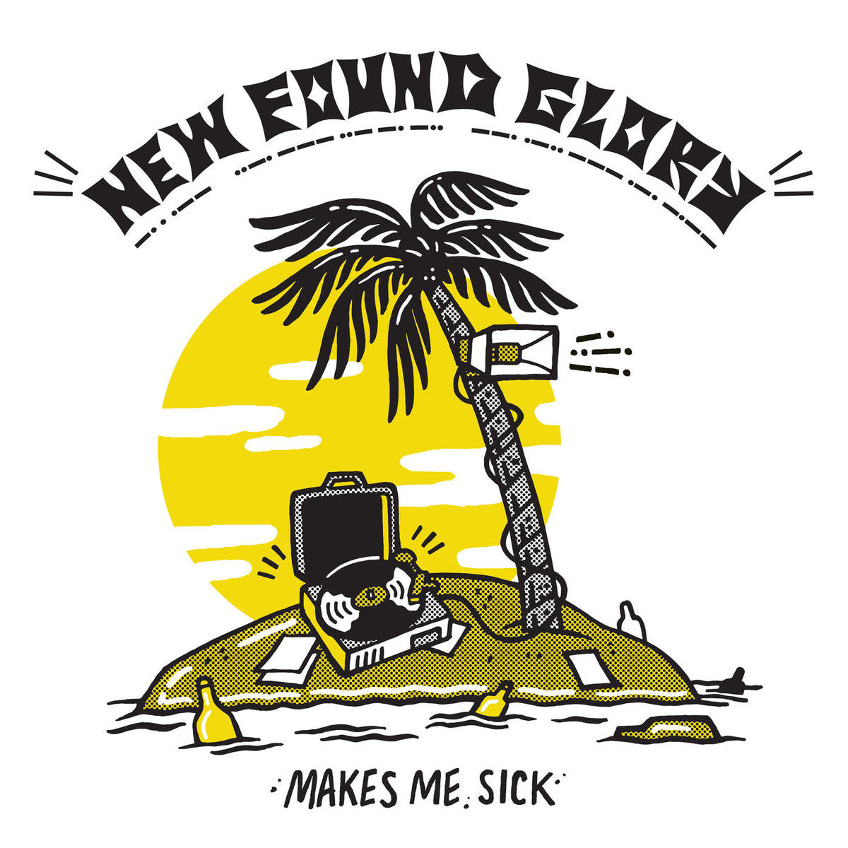 New Found Glory – Makes Me Sick vinyl record cover