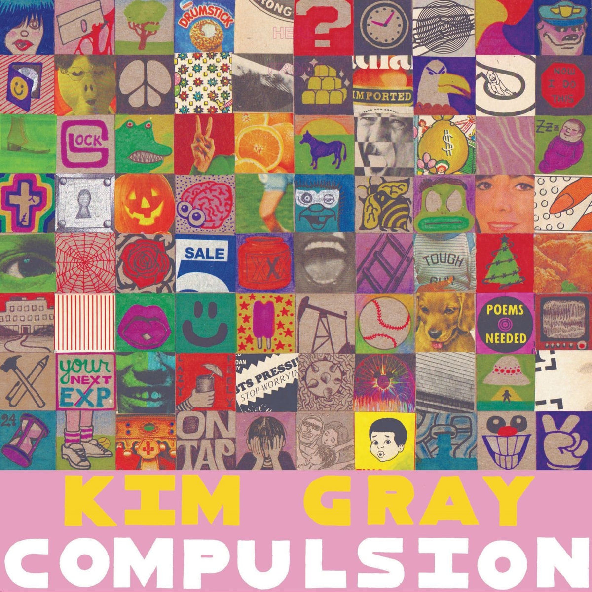 Kim Gray – Compulsion vinyl cover