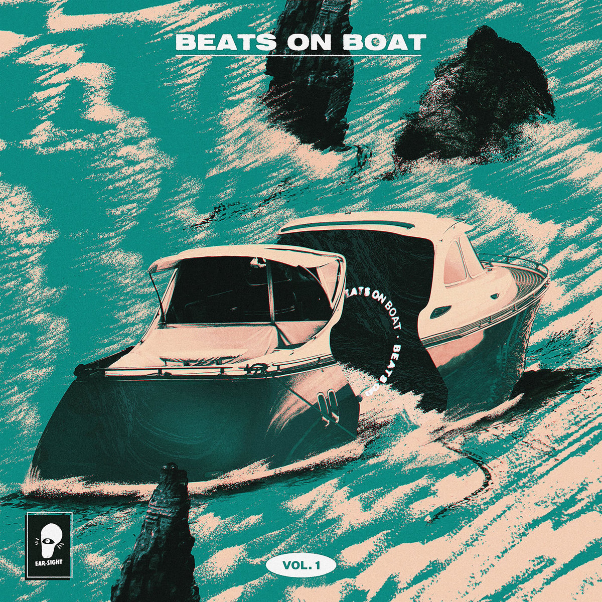 Various Artists – Beats On Boat Vol. 1 (2LP) vinyl record cover