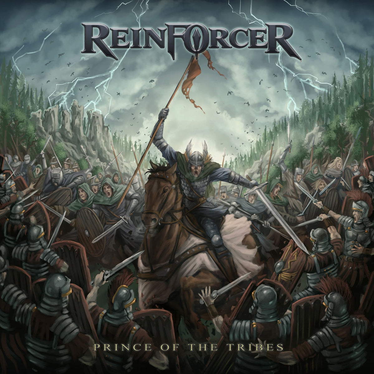 Reinforcer – Prince of the Tribes vinyl record cover