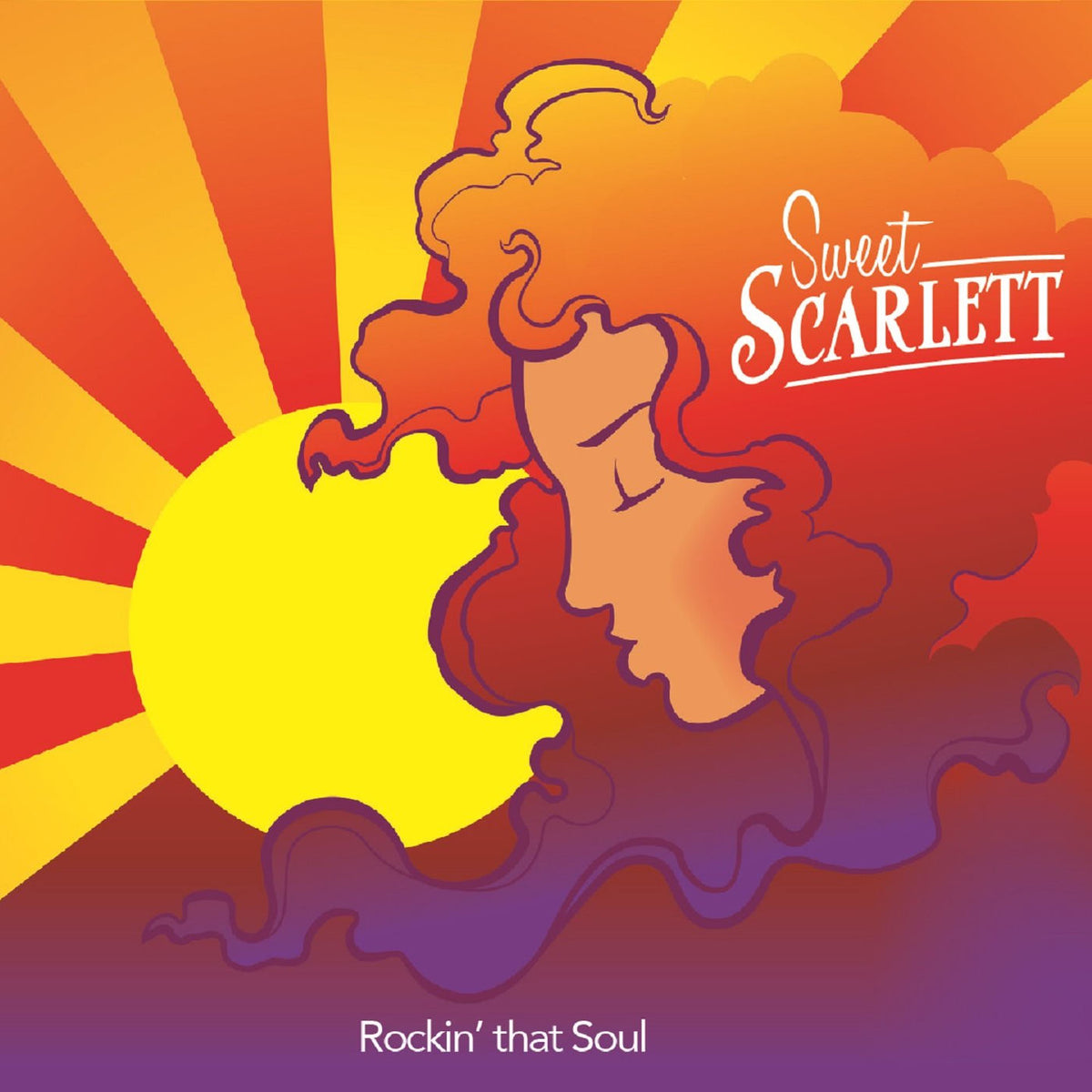Sweet Scarlett – Rockin' That Soul vinyl record cover