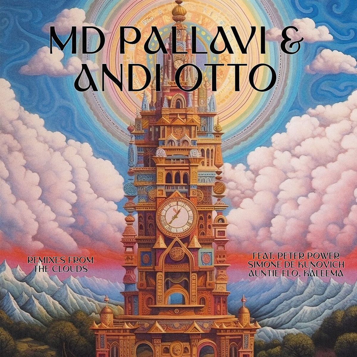 MD Pallavi – Remixes From the Clouds vinyl cover