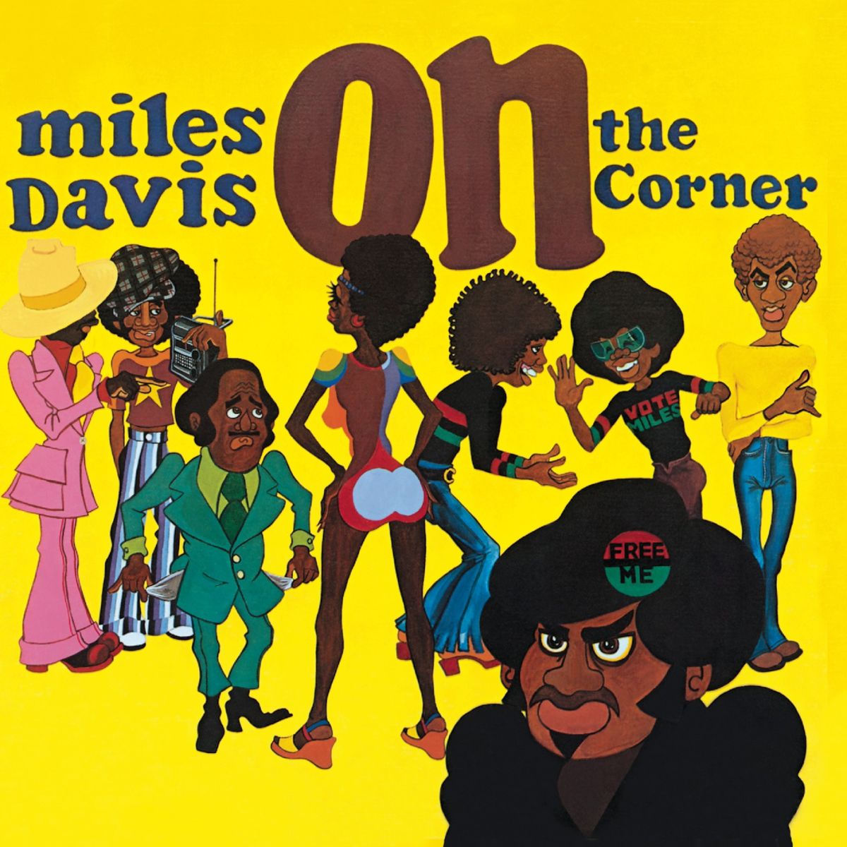 Miles Davis – On the Corner (SuperVinyl) vinyl record cover