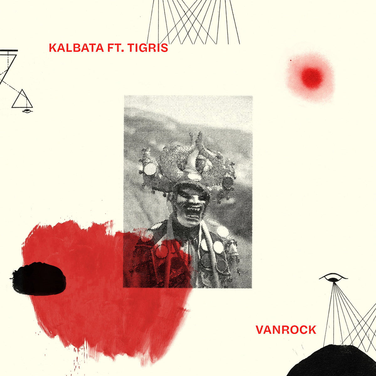 Kalbata – Vanrock (feat. Tigris) vinyl cover