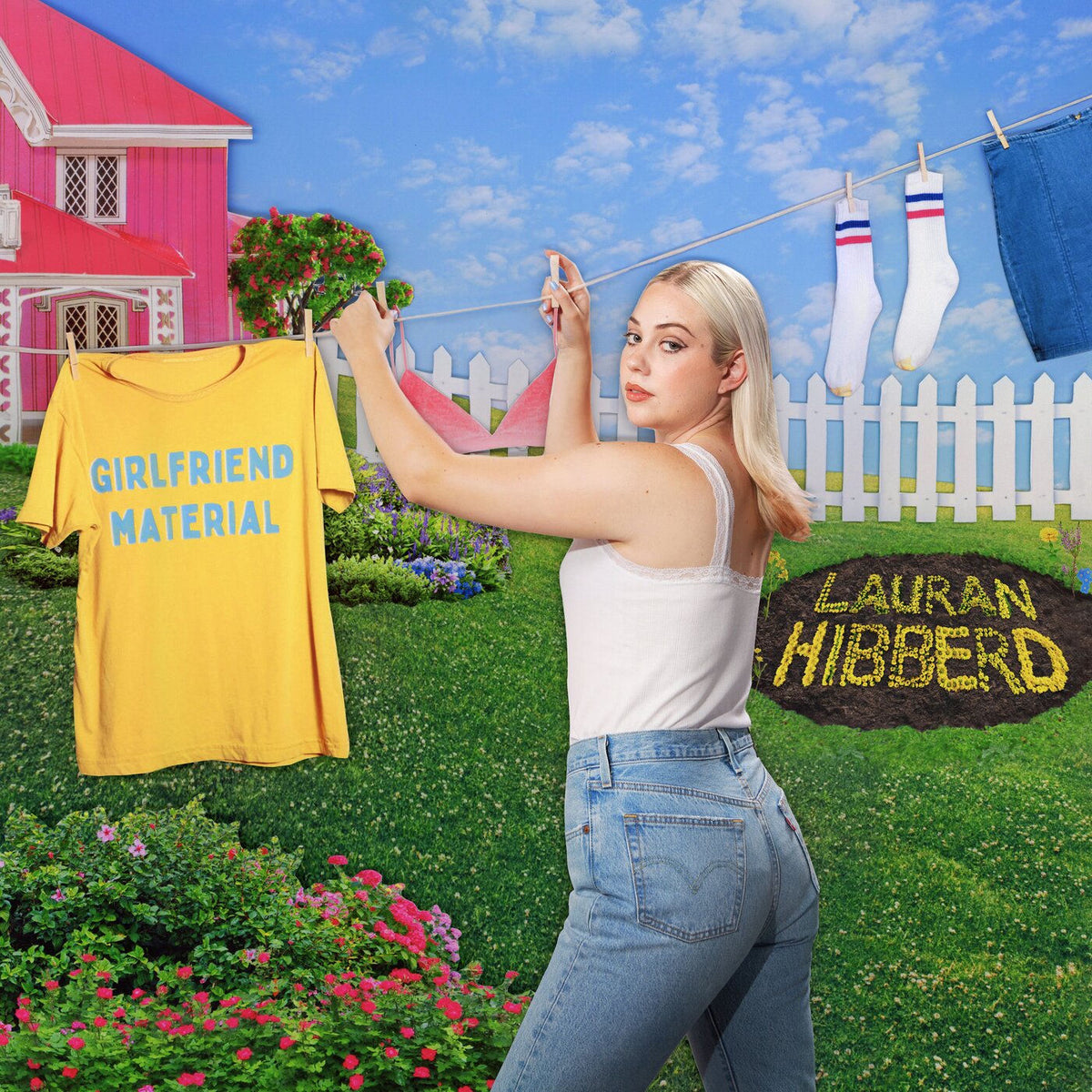 Lauran Hibberd – Girlfriend Material vinyl record cover