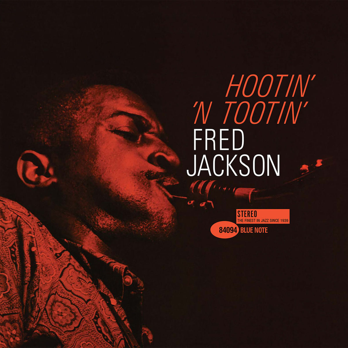 Fred Jackson – Hootin' 'N Tootin' vinyl record cover