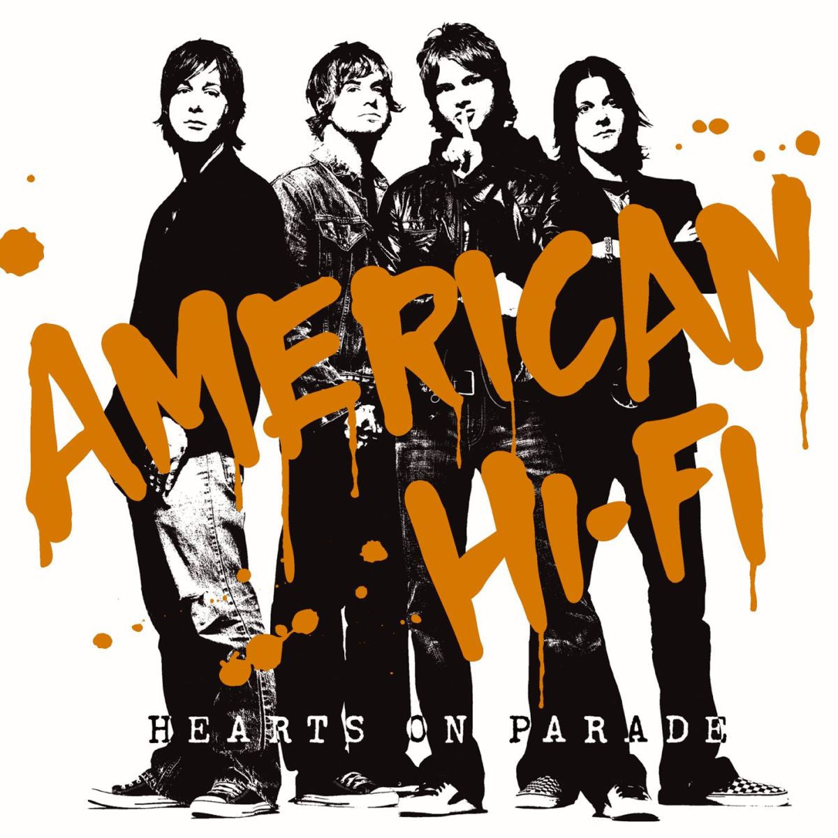 American Hi-Fi – Hearts On Parade (LIMITED COLOURED VINYL) vinyl record cover