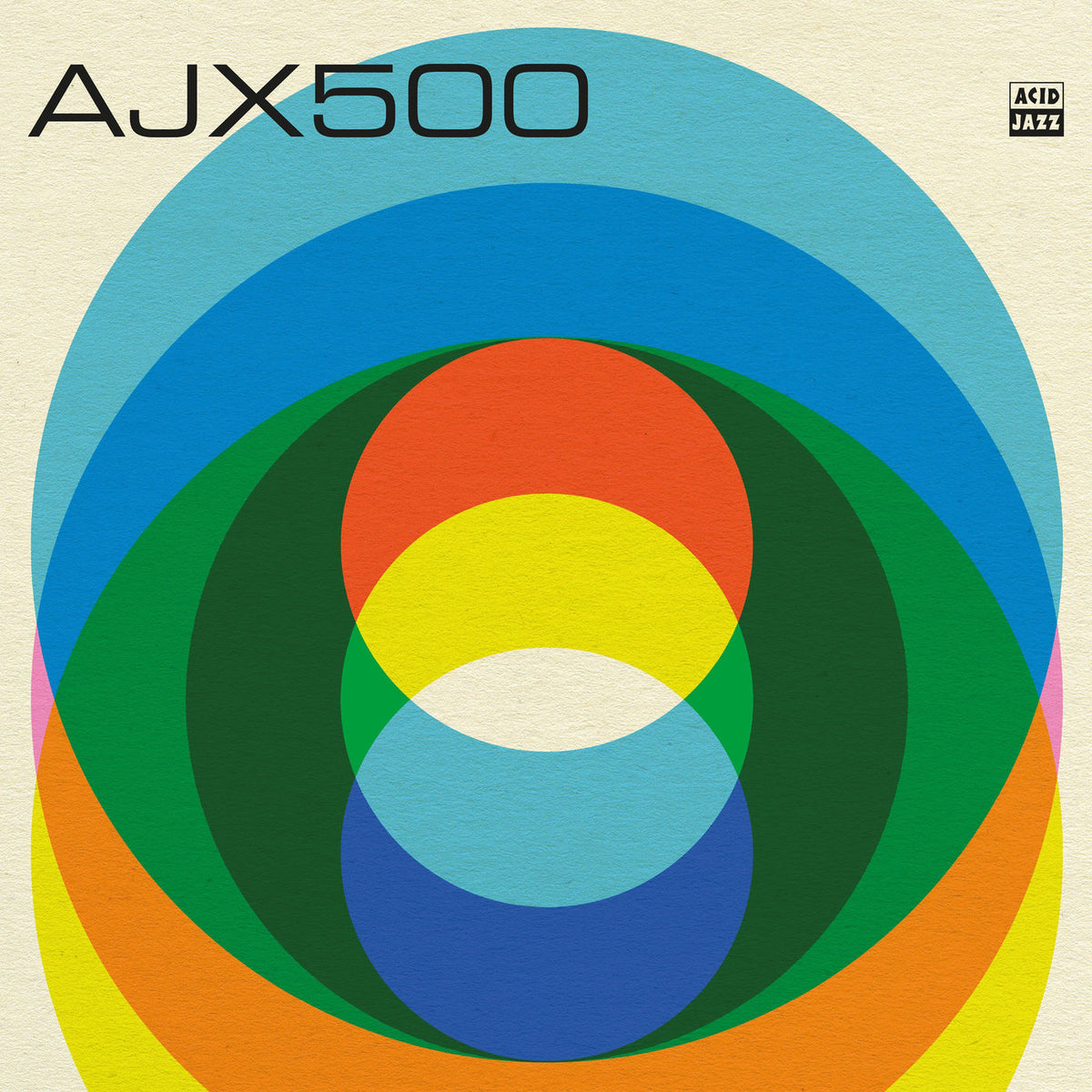 Various Artists – Ajx500: A Collection From Acid Jazz vinyl record cover