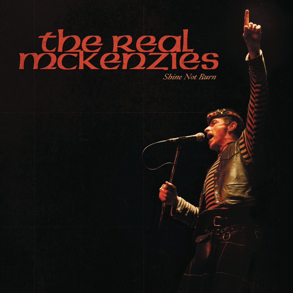 The Real McKenzies – Shine Not Burn vinyl cover