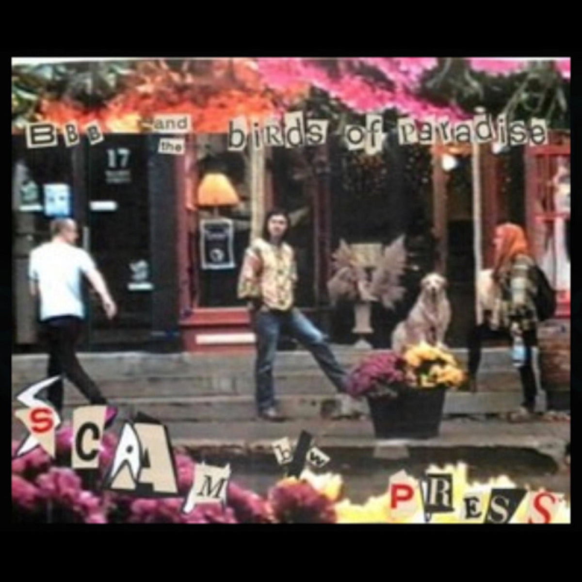Blanche Blanche Blanche – Scam / Press Dumps vinyl cover