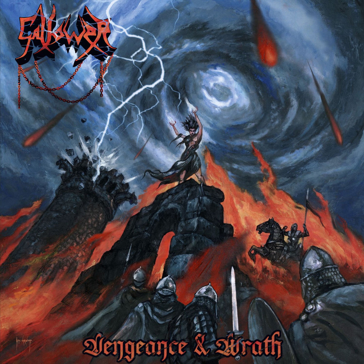 Gallower – Vengeance & Wrath vinyl record cover