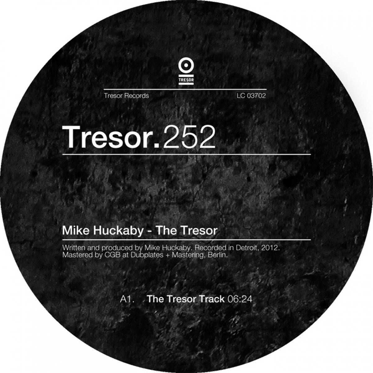 Mike Huckaby – The Tresor vinyl cover