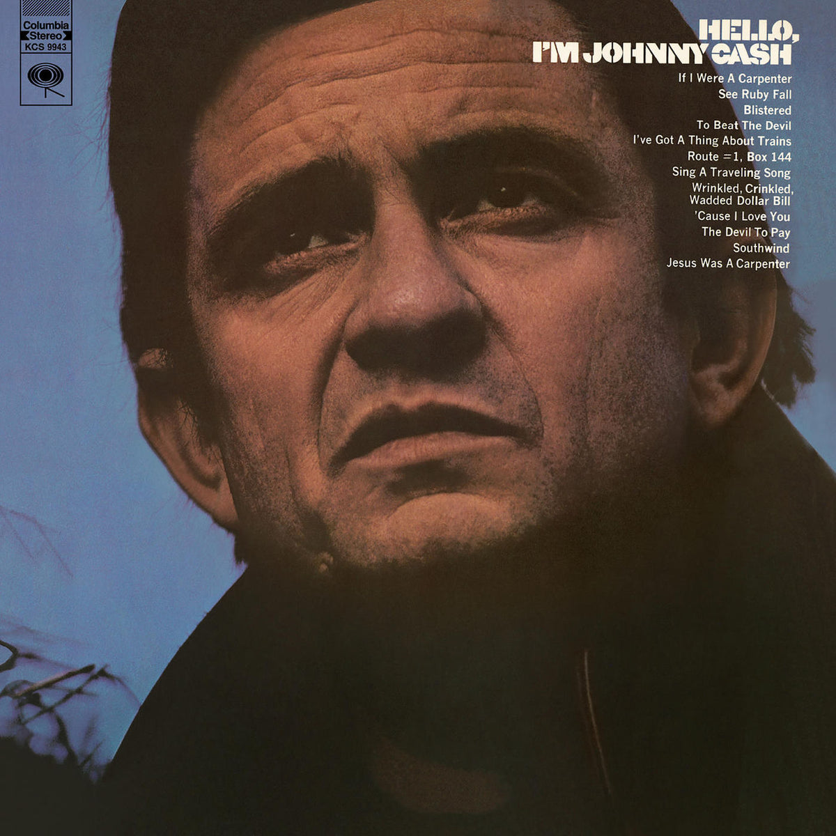 Johnny Cash – Hello, I'm Johnny Cash vinyl record cover