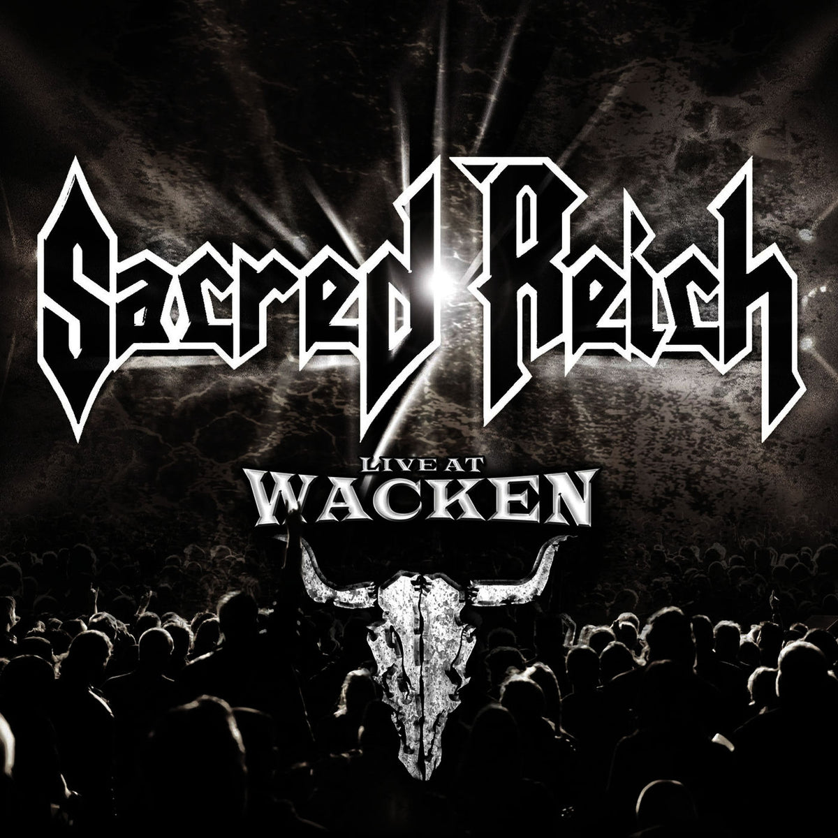 Sacred Reich – Live at Wacken vinyl record cover
