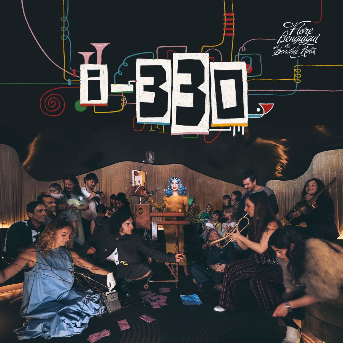 Flore Benguigui & The Sensible Notes – I-330 vinyl record cover