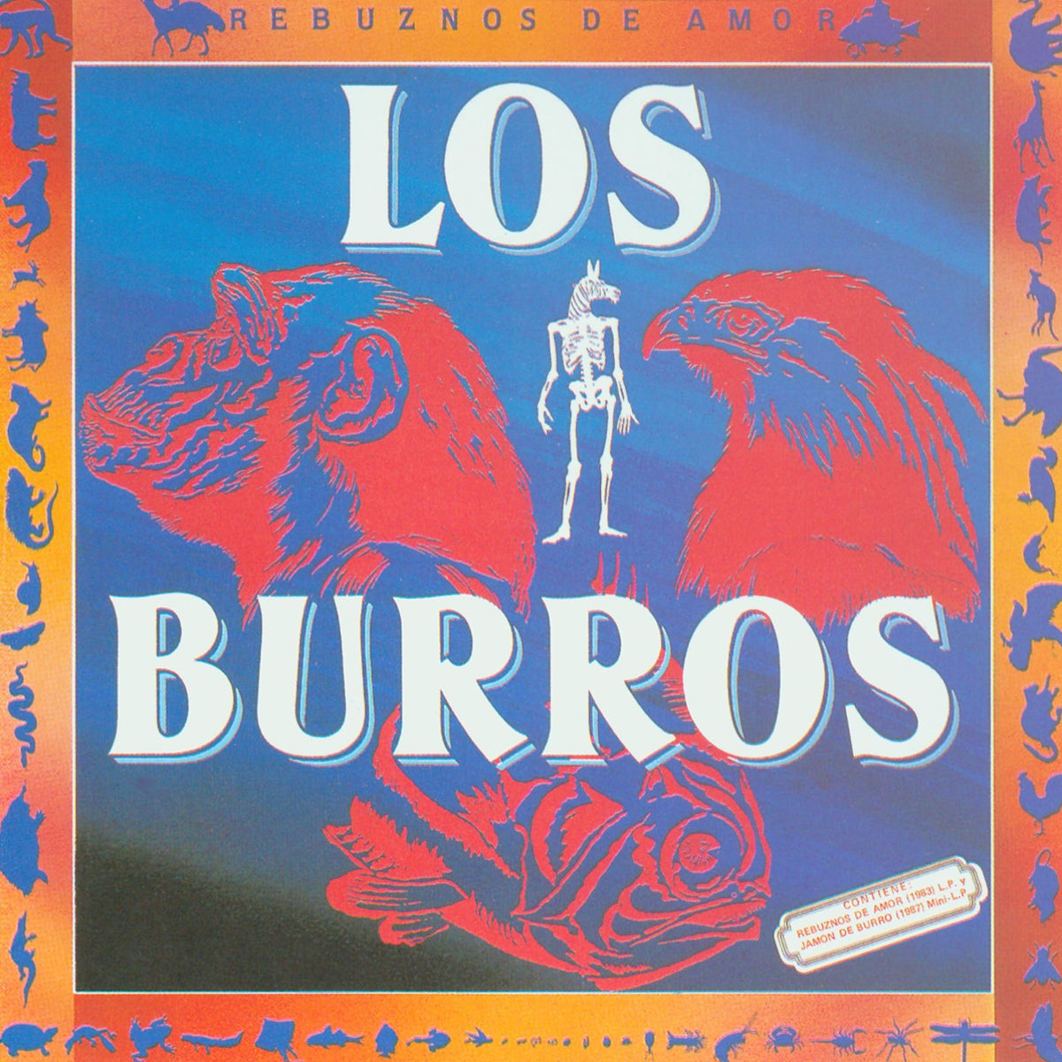 Los Burros – Rebuznos De Amor vinyl record cover