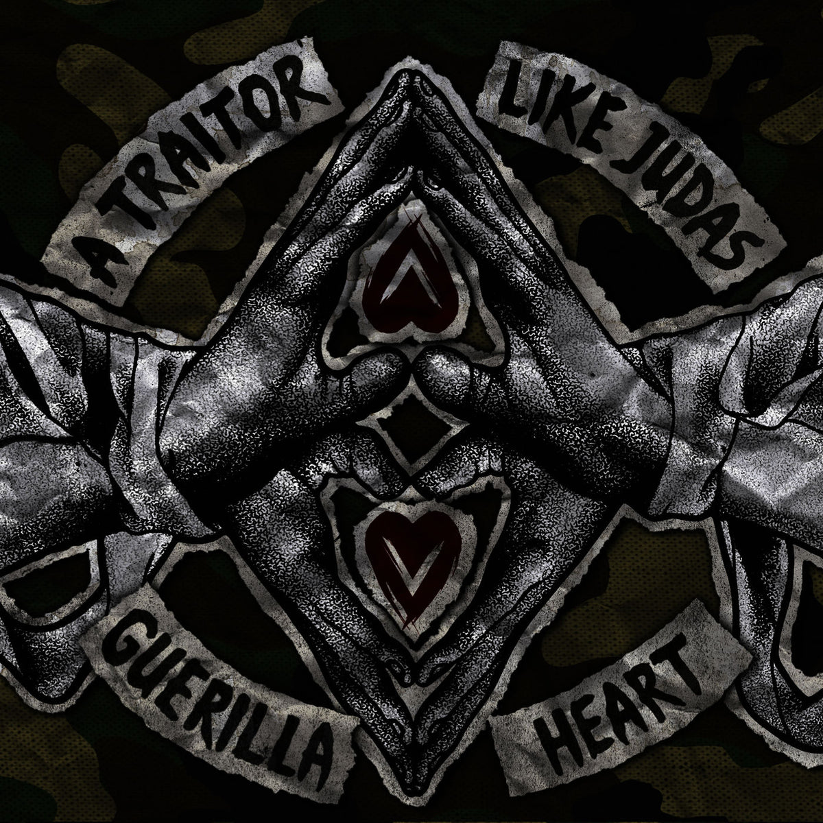 A Traitor Like Judas – Guerilla Heart vinyl record cover