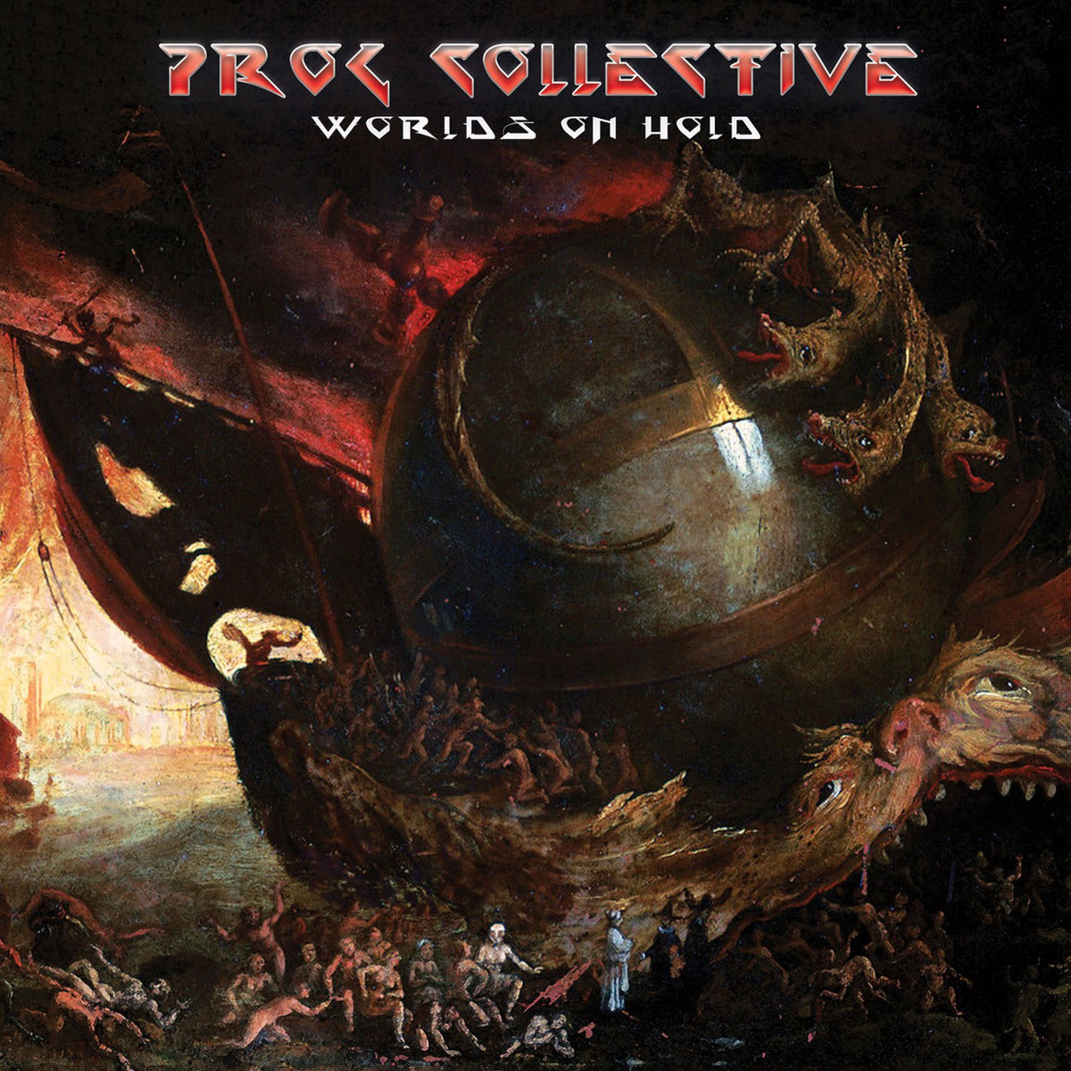 The Prog Collective – Worlds On Hold vinyl record cover