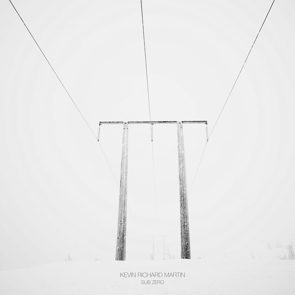Kevin Richard Martin – 'Sub Zero' vinyl cover