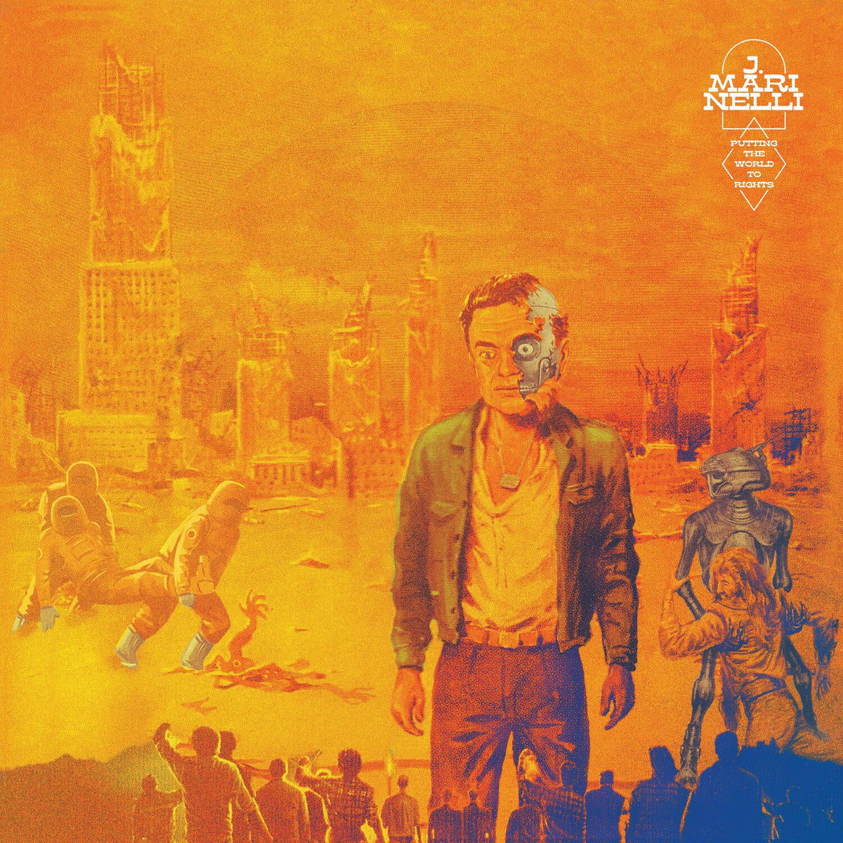 J. Marinelli – Putting the World to Rights vinyl cover