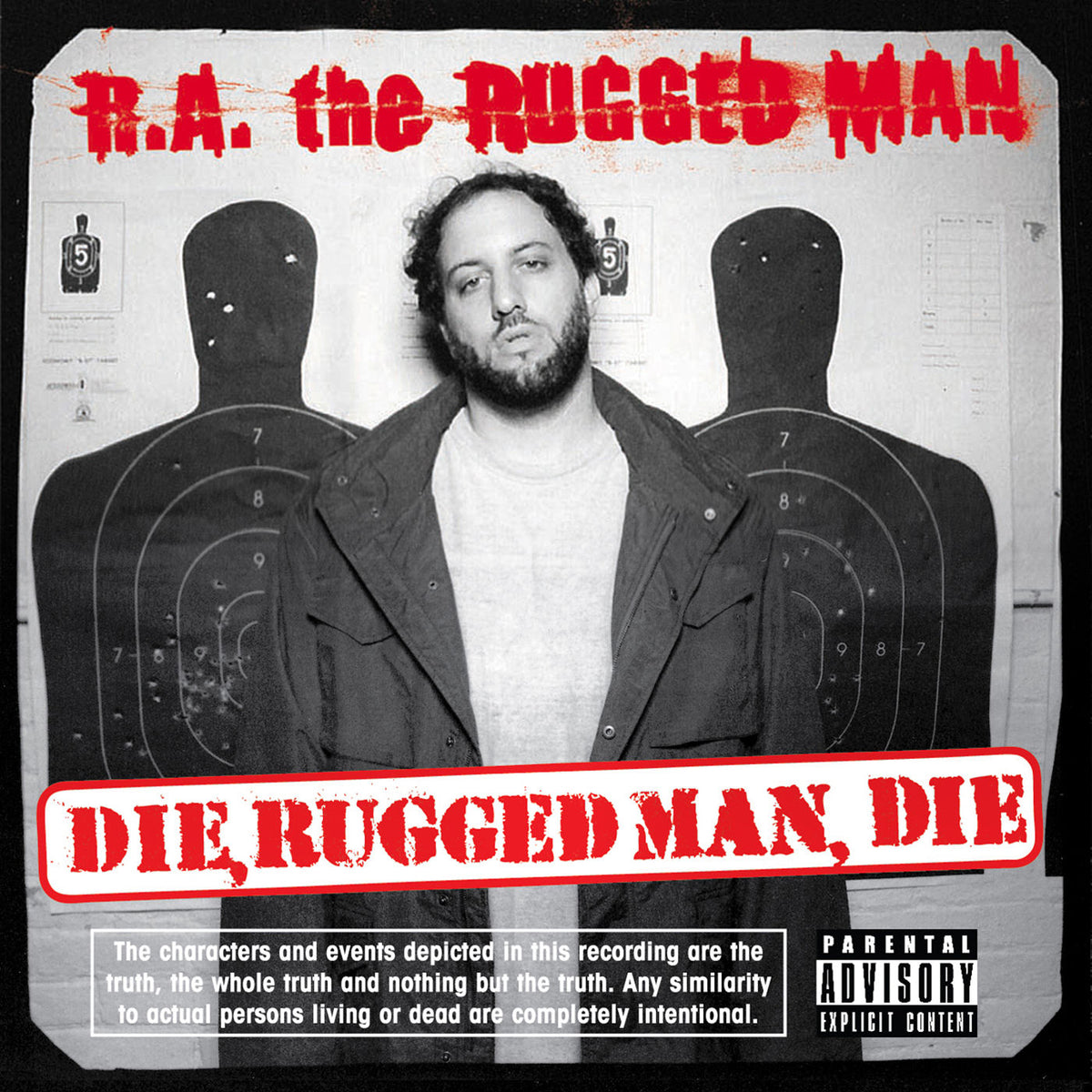 R.A. Rugged Man – Die Rugged Man Die vinyl record cover