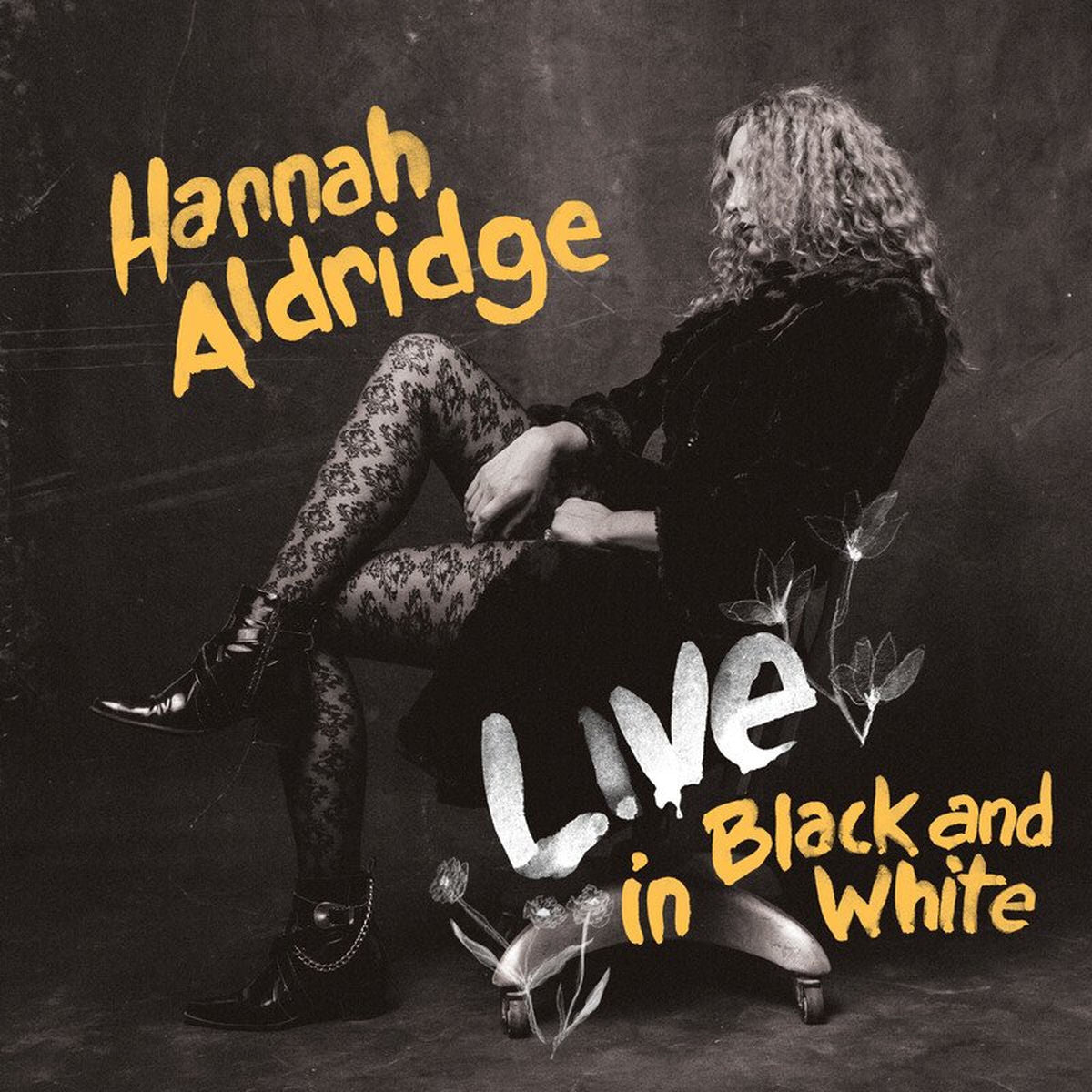Hannah Aldridge – LIVE IN BLACK AND WHITE(LP by HANNAH ALDRIDGE vinyl record cover