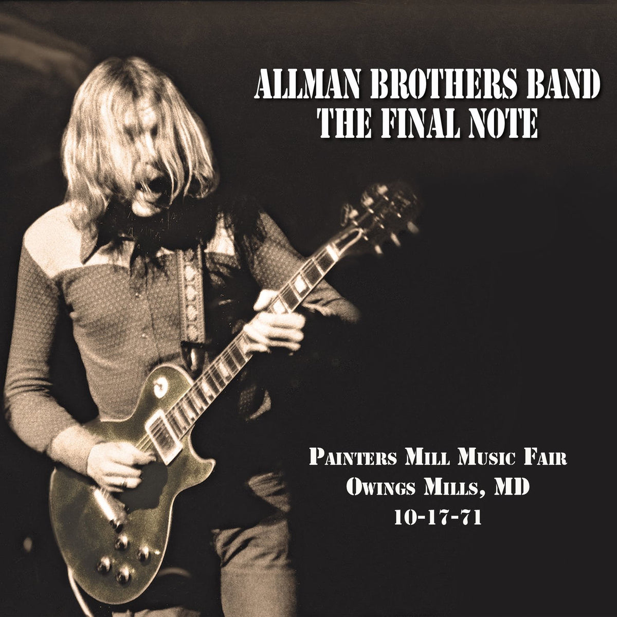 The Allman Brothers Band – The Final Note vinyl record cover