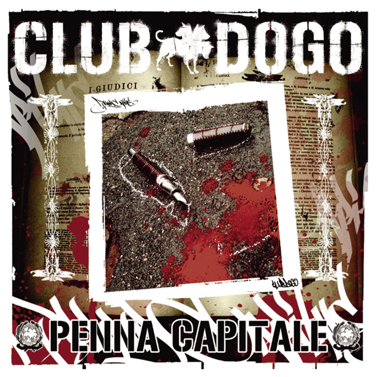 Club Dogo – Penna Capitale vinyl record cover