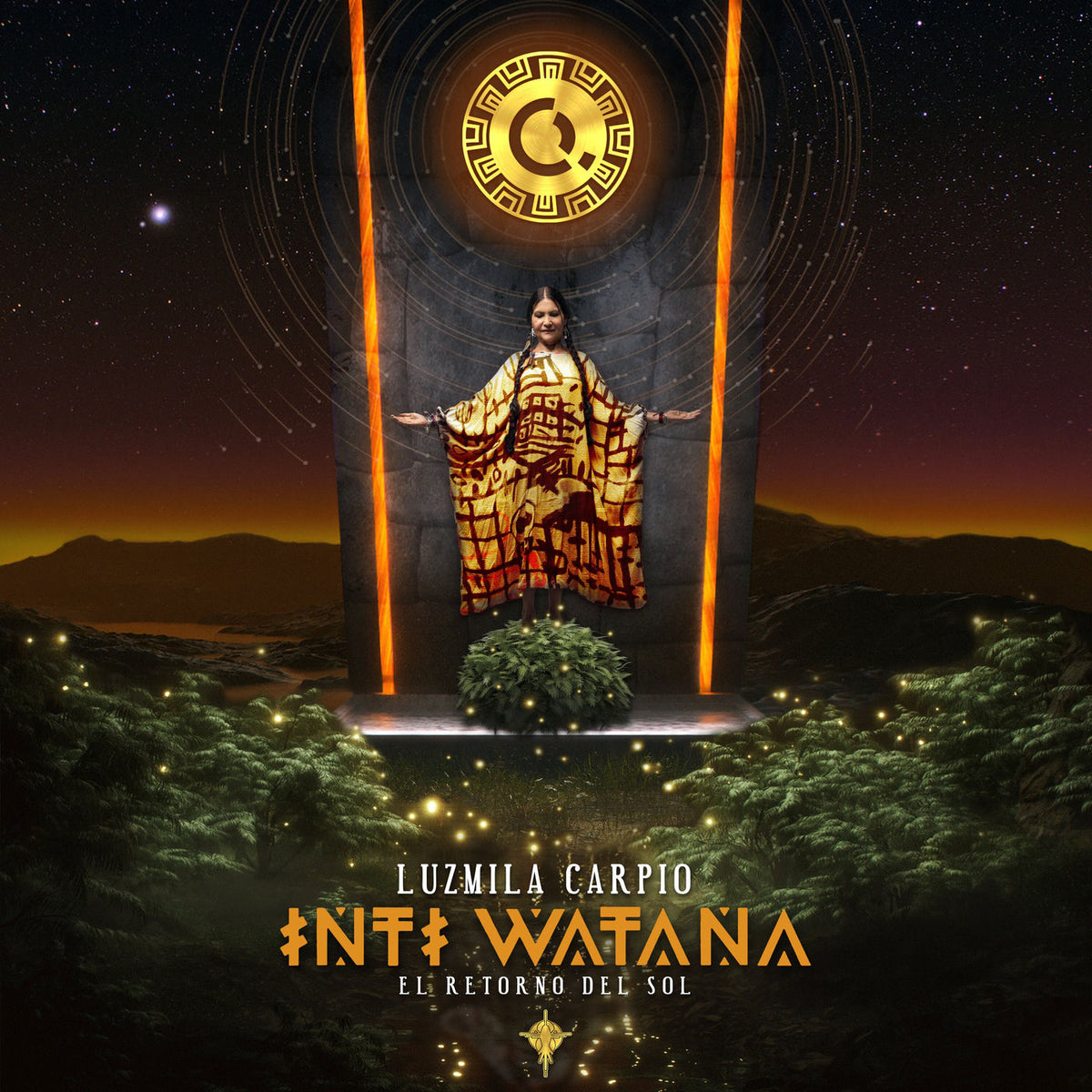 Luzmila Carpio – Inti Watana - El Retorno del Sol vinyl cover