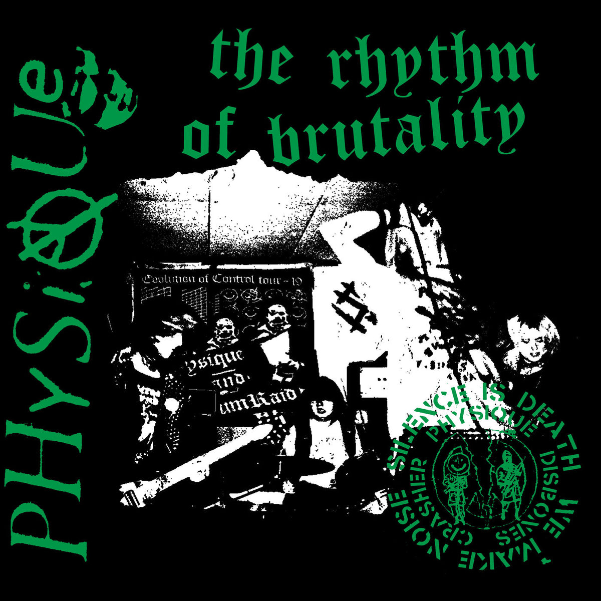 Physique – The Rhythm Of Brutality vinyl cover