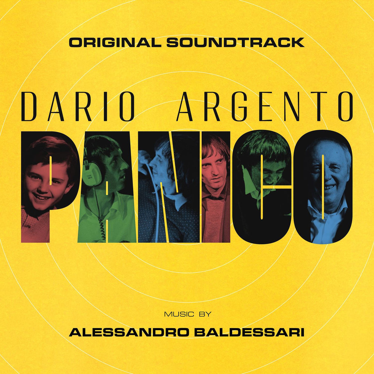 Alessandro Baldessari – Dario Argento Panico vinyl record cover
