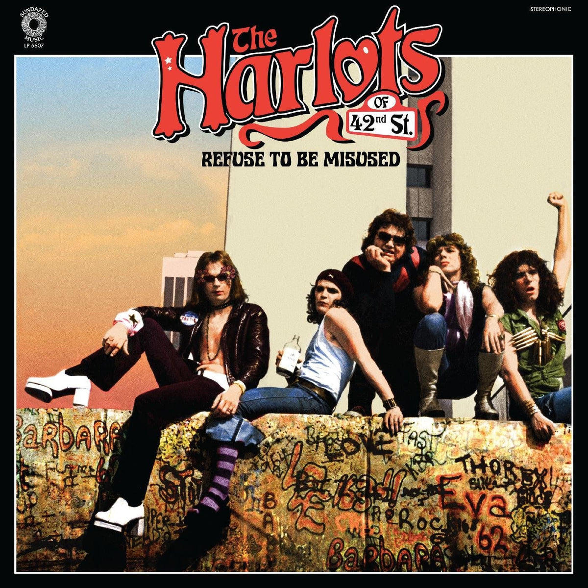 The Harlots of 42nd Street – Refuse To Be Misused vinyl cover