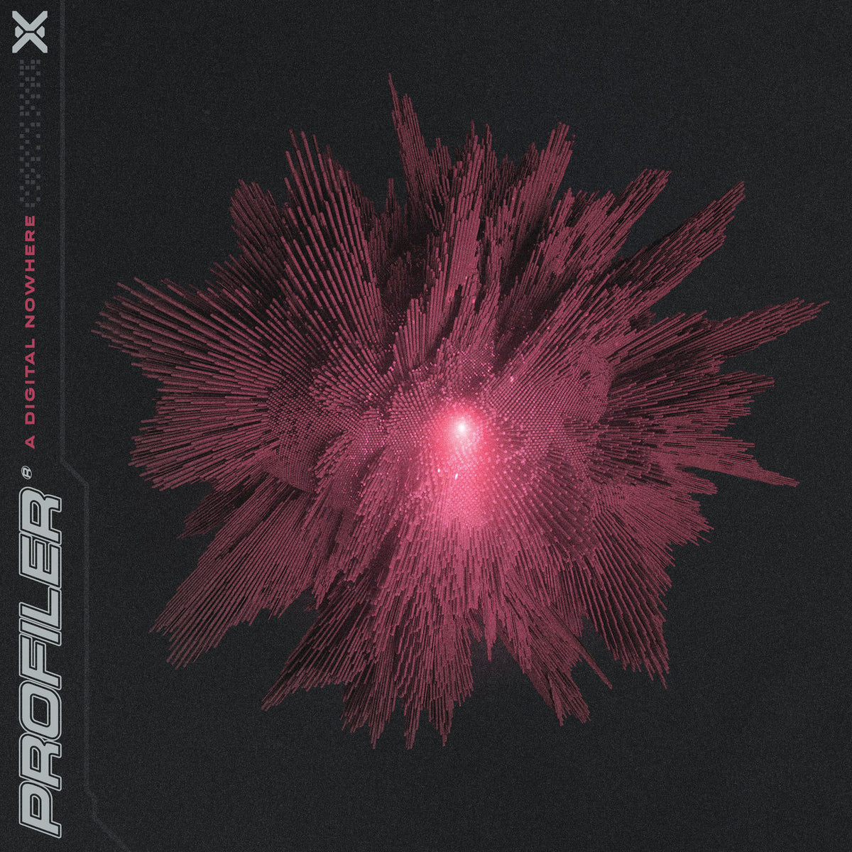 Profiler – A Digital Nowhere vinyl record cover