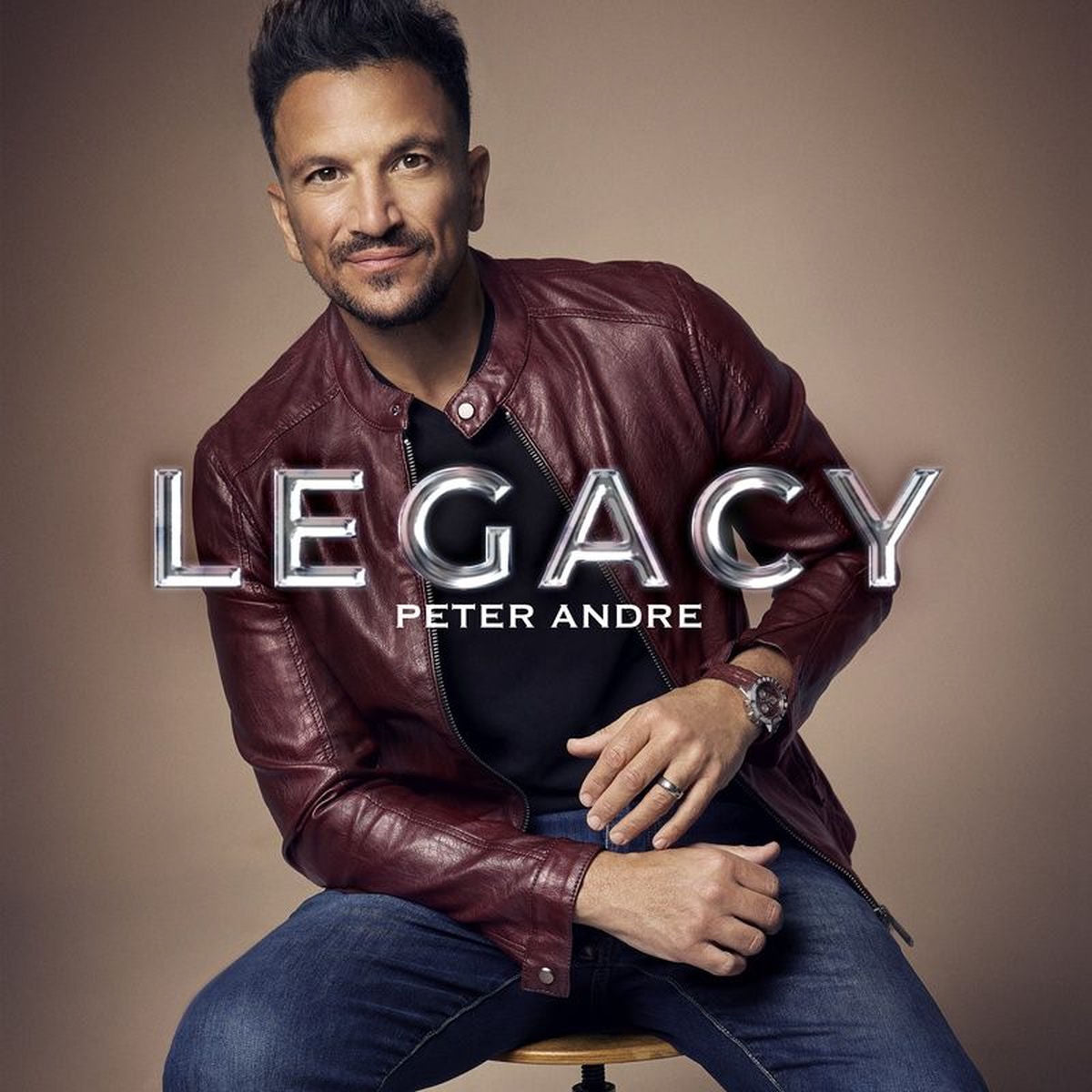 Peter Andre – Legacy vinyl record cover