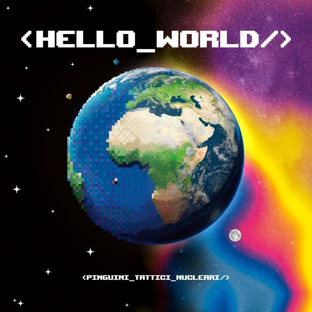 Pinguini Tattici Nucleari – Hello World vinyl record cover