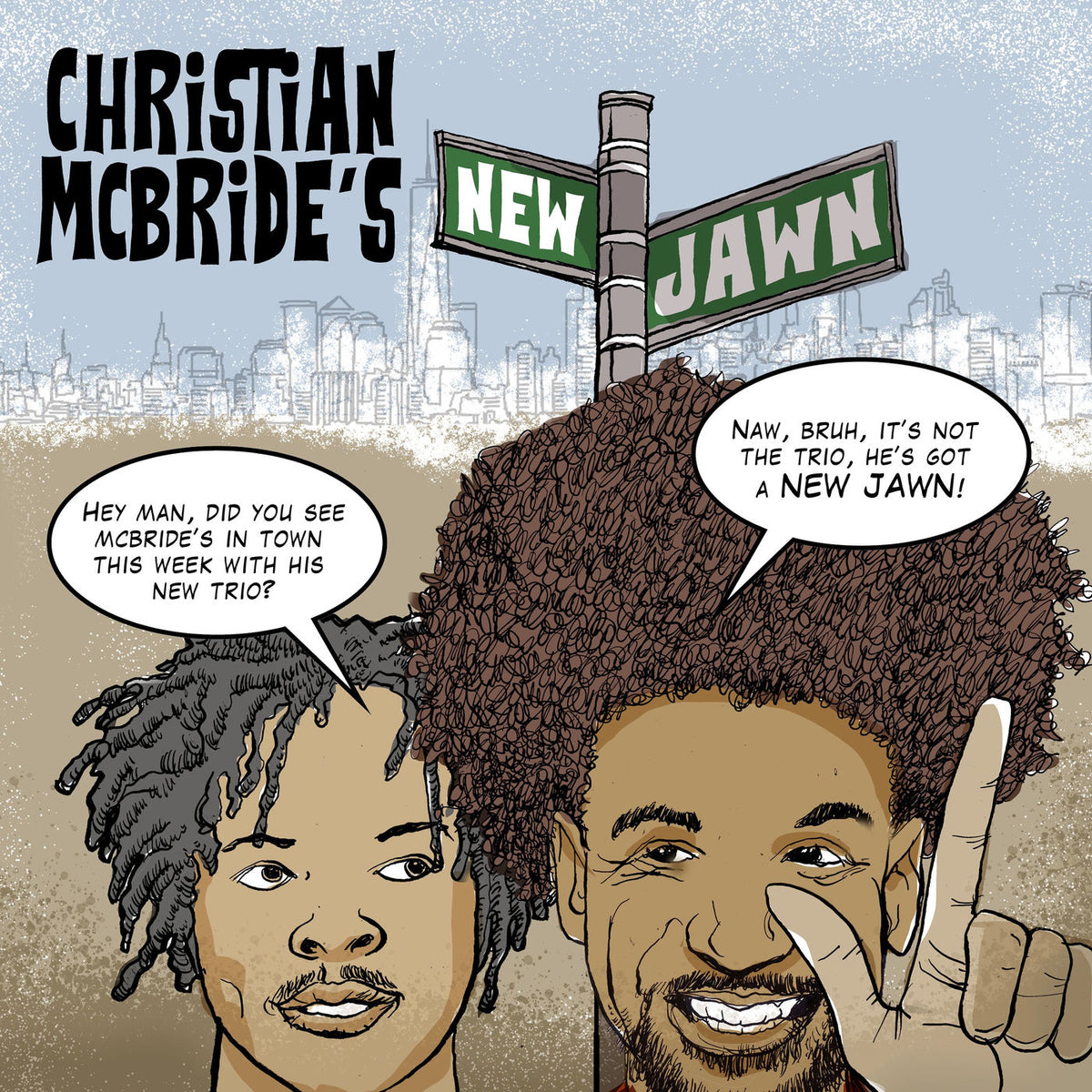 Christian McBride – Christian McBride's New Jawn vinyl record cover