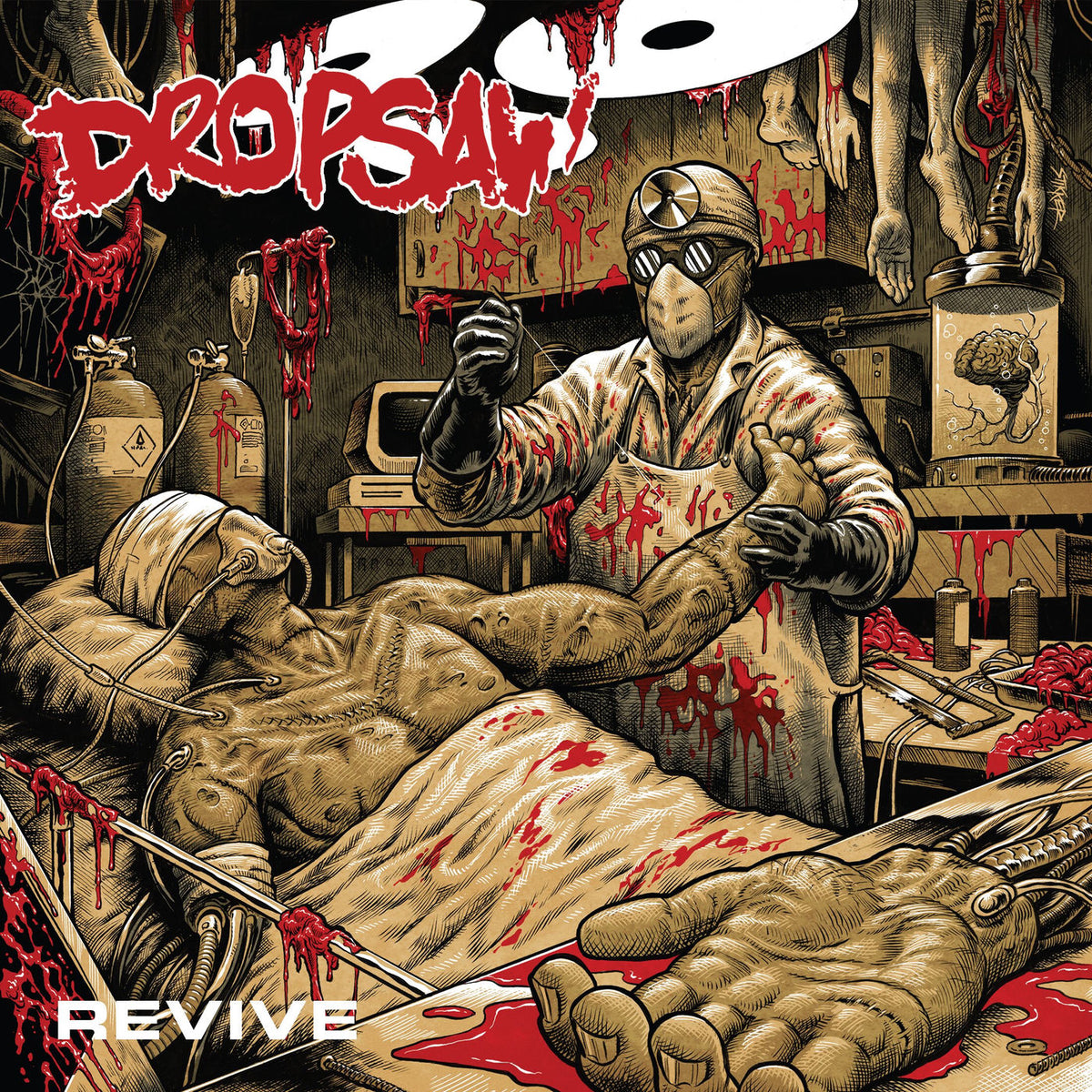 Dropsaw – Revive vinyl cover