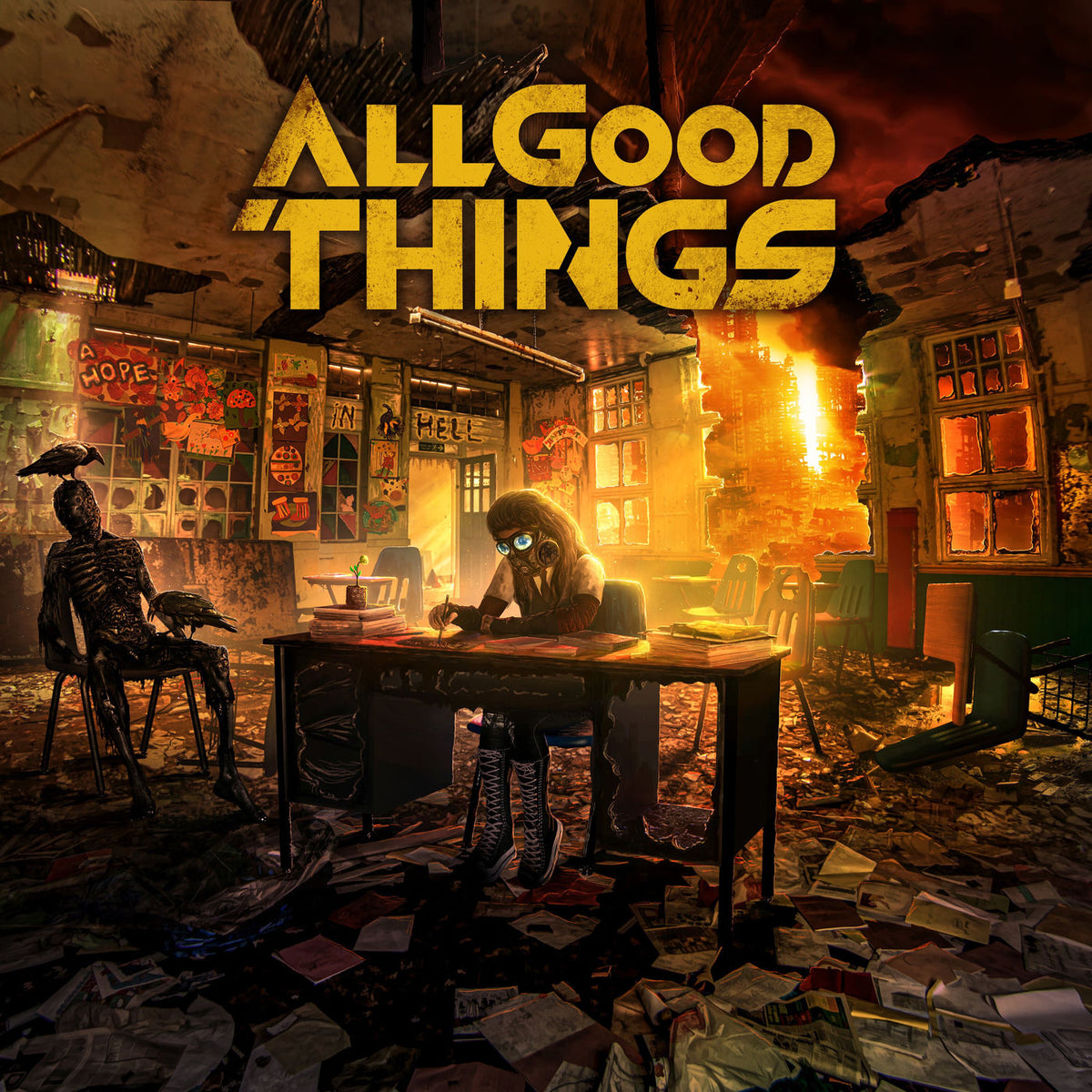 All Good Things – A Hope in Hell vinyl record cover