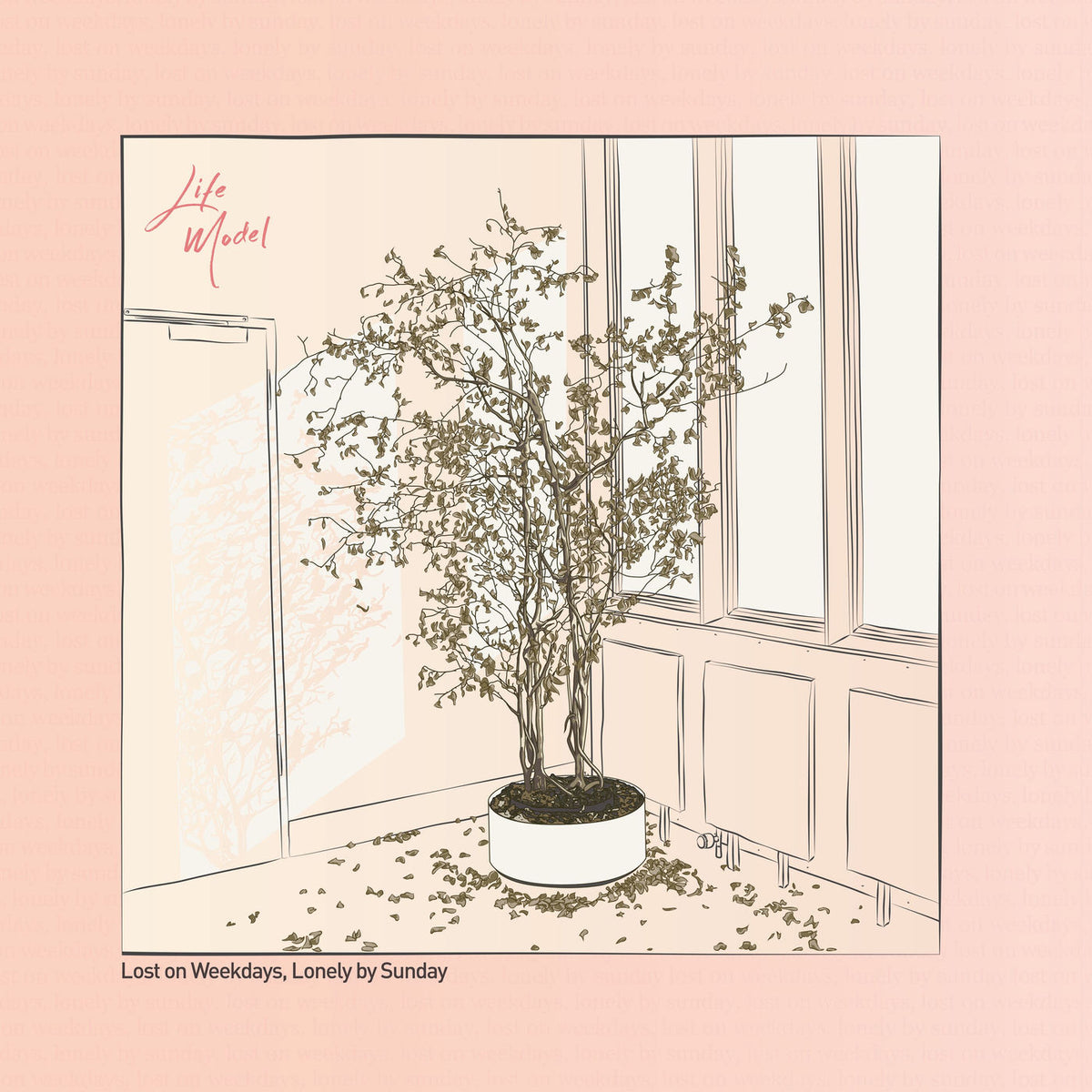 Life Model – Lost On Weekdays/Lonely vinyl record cover