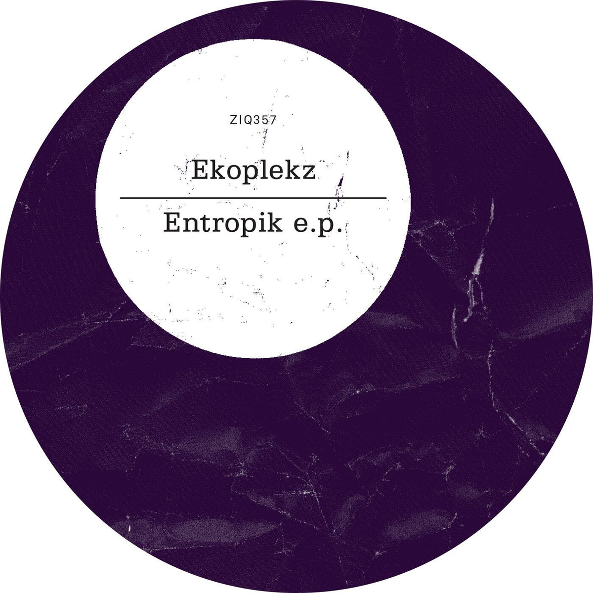 Ekoplekz – Entropik E.P. vinyl cover