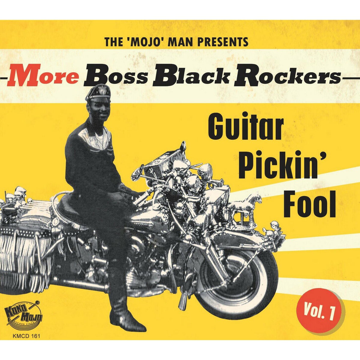Various Artists – More Boss Black Rockers 1: Guitar Pickin' Fool vinyl record cover