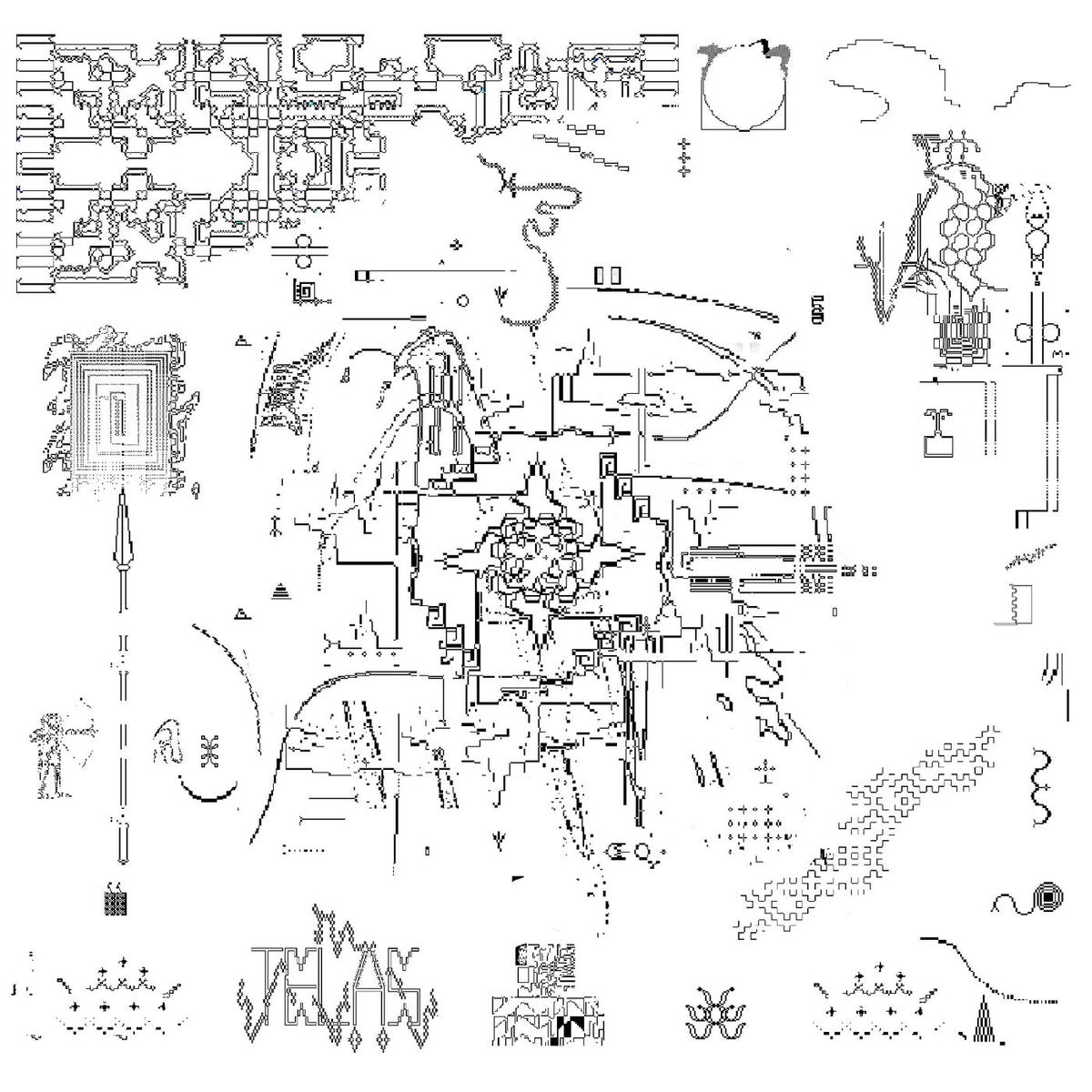 Nicolas Jaar – Telas vinyl record cover