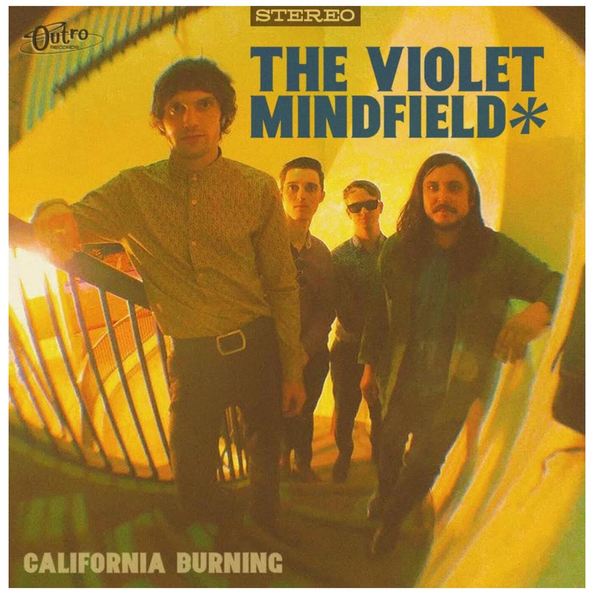 Violet Mindfield – California Burning vinyl record cover