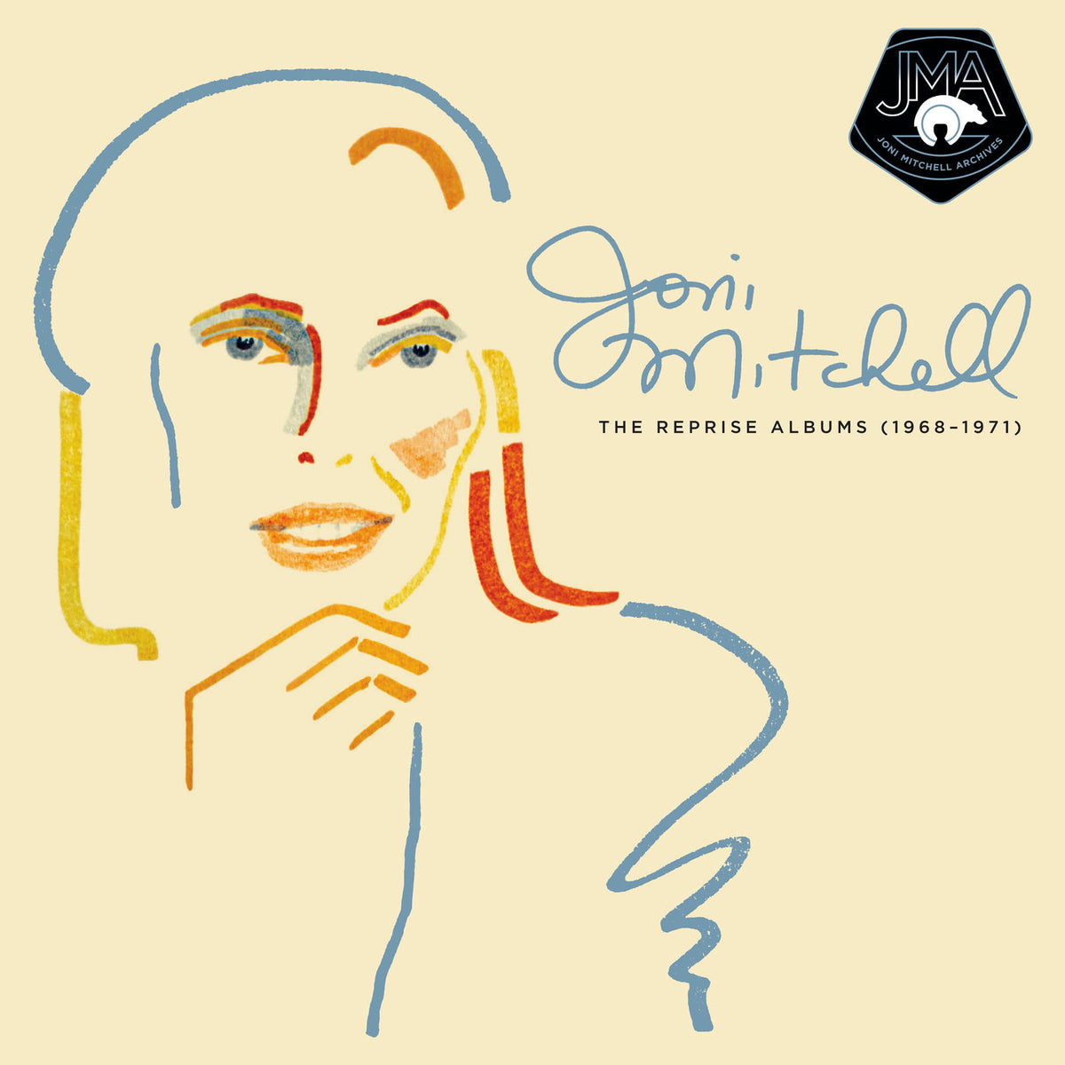 Joni Mitchell – The Reprise Albums (1968 - 1971) vinyl record cover