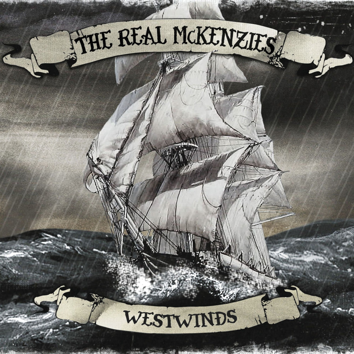 The Real McKenzies – Westwinds vinyl cover